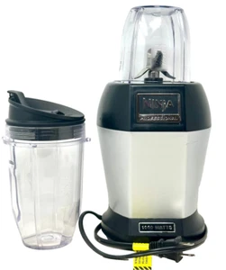 Nutri Ninja Professional BL 455 30 1000 Watts Blender Food Processor Silver - Picture 1 of 10