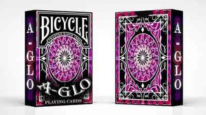 A GLO BICYCLE RED DECK OF PLAYING CARDS POKER SIZE - Bild 1 von 5