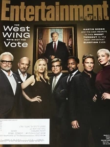 Entertainment Weekly. September 2020. MARTIN SHEEN & The West Wing Cast VOTE - Picture 1 of 1