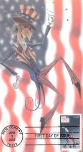 3776 37c OLD GLORY - Patricia J. Walker caché #2 de 3 - Imagen 1 de 2