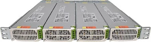 Étagère électrique rack GE-Electronics J85480S1 L23 1U avec 4 blocs d'alimentation CP2725AC54TEZ - Photo 1/6