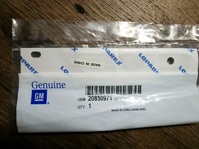 Cadillac CTS 2010-2014 tapa de cubierta cromada placa de identificación CTS GM nuevo en bolsa OEM 20850971 Foto 1 de 2