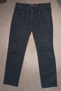 Mens black trousers Queen of Darkness - size M - Free P&P - Picture 1 of 6