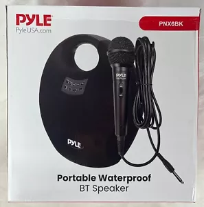 PyleHome PNX6BK Portable Waterproof Bluetooth Speaker - Picture 1 of 20