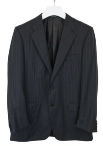 CORNELIANI Life Super 150's Extrafine Merinos Blazer Men's (EU) 52 Striped - Picture 1 of 13
