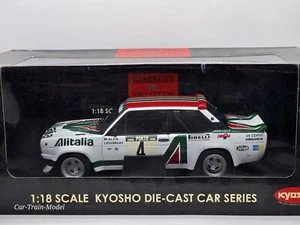 Fiat 131 Abarth #4 Portugal Rally 1978 - KYOSHO 1:18 1/18 1-18 - Imagen 1 de 4
