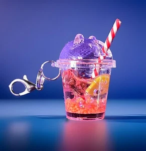 3D Milchblase Obst Top Tee Getränk Clip-on Charm/Schlüsselanhänger Reißverschluss Add-ons 30mm - Bild 1 von 3