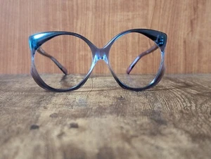 VINTAGE 70S NOS PIERRE CARDIN ACETATE EYEGLASSES FRAME MADE IN FRANCE 54/18 #960 - Picture 1 of 12