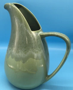 RARA BROCCA A GOCCIA VERDE METÀ SECOLO MODERNA VERNONWARE CALIFORNIA HERITAGE 1947 - Foto 1 di 7
