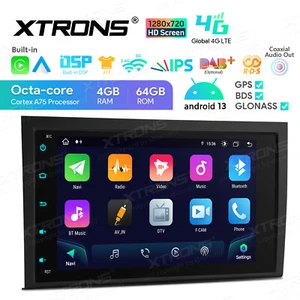 8" Android 13 8-Core 4+64GB Car Stereo GPS Radio Head Unit For Audi A4 S4 RS4 B6 - Picture 1 of 20