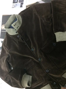 BOMBER IN VELLUTO FATTO A MANO 48 TESTA DI MORO INTERNO JEANS stile valstarino - Foto 1 di 5
