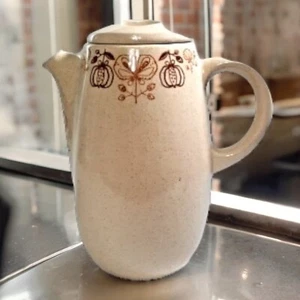 Vintage Franciscan Pomegranate 9" Coffee Pot With Lid MCM Rare! - Picture 1 of 12