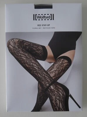 NEU & OVP: Wolford REE STAY UP! RECYCELTES GARN!  Gr. XS! black! SEHR SEXY - Bild 1 von 4