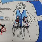 Daisy Kingdom Tuxedo Junction Penguin Christmas Vest Fabric Panel New Uncut