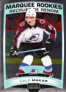 Set completo O-Pee-Chee Platinum 2019-20 (200) Cale Makar-Jack Hughes-Fox RC - Foto 1 di 10
