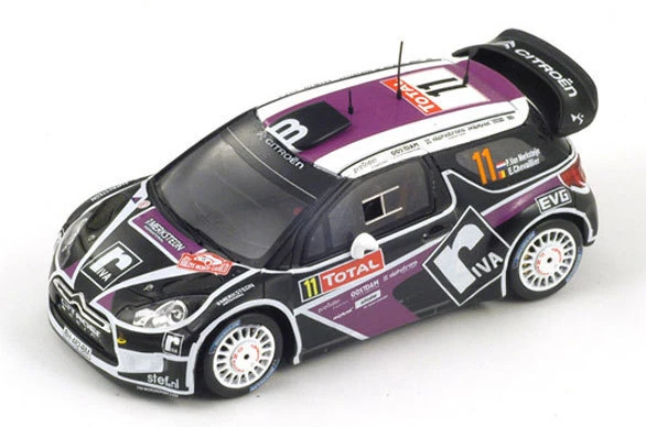 Spark Citroen DS3 No.11 WRC Rally Montecarlo 2012 P.Van Merksteijn S3329 1/43 - Immagine 1 di 1