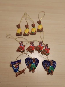 Scooby Doo Mini Ornaments Set of 11 Christmas Holiday Cartoon Network - Picture 1 of 10