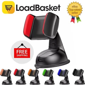 Universal Car Phone Holder 360 Windscreen Suction Mount GPS Stand Cradle UK SELL - Picture 1 of 8