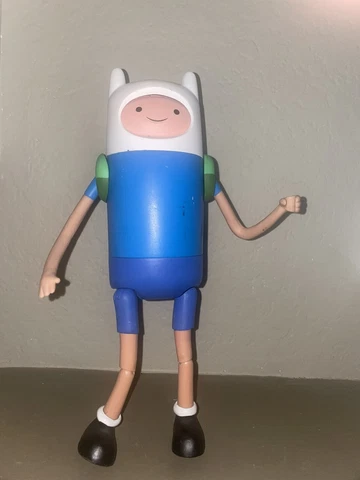 Adventure Time Deluxe Finn Changing Faces 10" Figure 2011 Cover