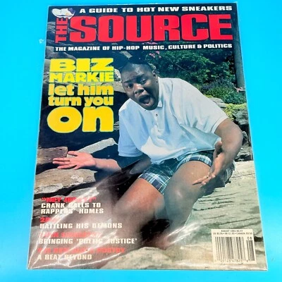 THE SOURCE Magazine Sneaker Guide VG • AUG 1993 • NO. 47 • BIZ MARKIE  Hip Hop - Image 1 of 4