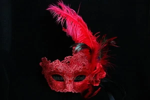 Nueva Orleans Mardi Gras Máscara Púrpura Máscara Baile de graduación San Valentín Lencería Fiesta - Imagen 1 de 7