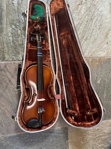 1/2 size Violin with case and bow, Made in West Germany - Picture 1 of 14
