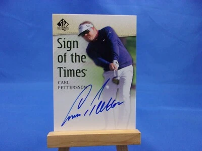 Autógrafo SP Auténtico Golf 2014 Sign of the Times AUTO Carl Pettersson Foto 1 de 2