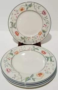 Villeroy & Boch Albertina Set of FOUR Dinner Plates 10-1/2" Floral Vine Germany - Picture 1 of 6