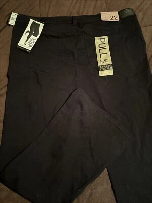New With Tags Womens Size 22 Plus Size Jeans By ￼ Celebrity Pink. ￼ Black - Image 1 of 2