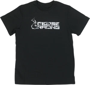 Moose Racing XL Black Youth Camo T-Shirt - Picture 1 of 1