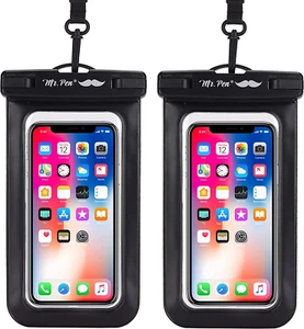 Funda Impermeable Celular Protector De Agua Universal Para Telefonos 2 Pack - Picture 1 of 12