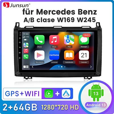 Für Mercedes-Benz A/B Klasse Vito Viano Sprinter Autoradio DAB GPS Navi FM 2+64G - Bild 1 von 4