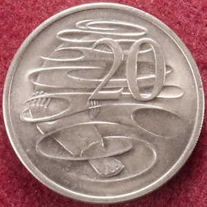 Australia 20 centavos 1969 (E2203) - Imagen 1 de 2