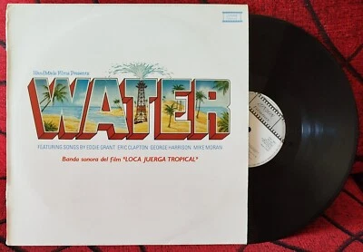 WATER ** Soundtrack ** 1985 SPAIN LP EDDIE GRANT Eric Clapton GEORGE HARRISON - Image 1 of 4