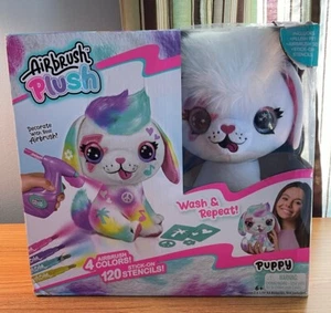AIRBRUSH PLUSH PUPPY NEW ADULT ASSISTANCE REQUIRED CANAL TOYS - Picture 1 of 6