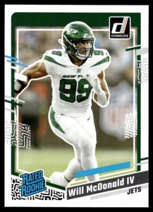 Donruss Will McDonald IV New York Jets 2023 #380 - Imagen 1 de 2