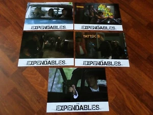 STALLONE / STATHAM / THE EXPENDABLES / 5 PHOTOS - Foto 1 di 1
