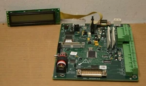 ABB INTERFACE MODULE BOARD # 2100204-002 MS32010 + Hantronix HDM24216H-2  - Picture 1 of 9