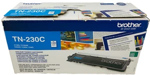 Brother TN-230 Original Cyan Toner HL-3070CW/DCP-9010CN/MFC-9120CN/MFC-9320CW - Picture 1 of 1