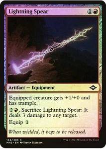 Magic The Gathering Foil Lightning Spear - Modern Horizons 2 cartas # 134 - Imagen 1 de 6