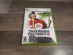 Tiger Woods PGA Tour 10 Xbox 360 EA Complete Tested And Works Free Shipping  - Picture 1 of 5