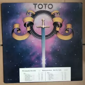 Toto, TOTO; 10 Track WL Promo LP Record - Foto 1 di 6