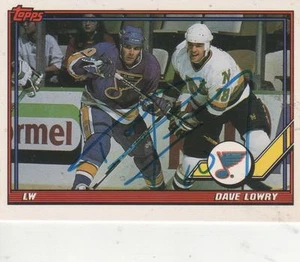 Cubierta superior firmada por Garth Butcher 1991-92 #397 - St. Louis Blues - Imagen 1 de 1
