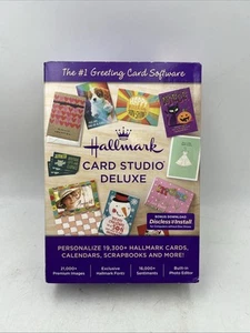 Hallmark Card Studio Deluxe, Disc / CD / DVD, Windows 7, 8, 10, Vista - Picture 1 of 8