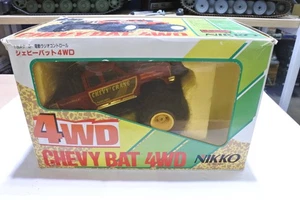 Nikko 1 Chevy Bat 4WD RC Car Orange 80mm Used Hobby Model 88w - Picture 1 of 5