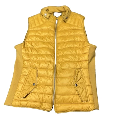 Chaleco acolchado acolchado acolchado con cremallera completa LOVE TREE para mujer talla M (#956) Foto 1 de 4