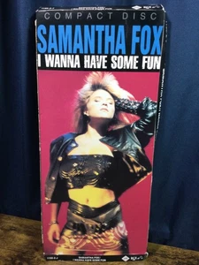 SAMANTHA FOX I Wanna Have Some Fun LONGBOX (Empty, No CD) - Picture 1 of 4
