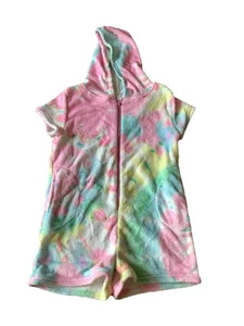 ISCREAM Plush Romper Youth Girls Pastel Dream Collection Size M Medium 10-12 EUC - Picture 1 of 12