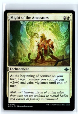 FOIL Might of the Ancestors Lost Caverns of Ixalan – MTG Magic the Gatherin - Image 1 of 4
