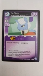My Little Pony CCG: Top Marks - Long-Winded Lecturer Uncommon - Picture 1 of 2